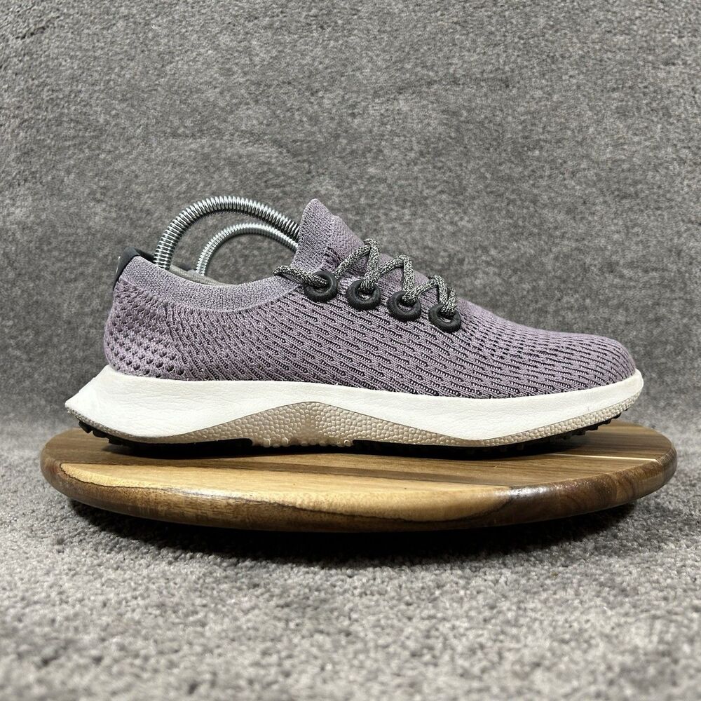 Allbirds Tree Dasher 2 TD2 Women’s Size 9 Purple Knit Running Walking Shoes Used